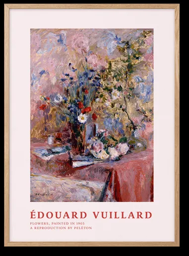 Peléton Flowers 70x100 Plakat